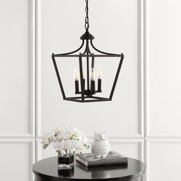 Camden Iron Classic Midcentury Pendant Lantern - JONATHAN Y